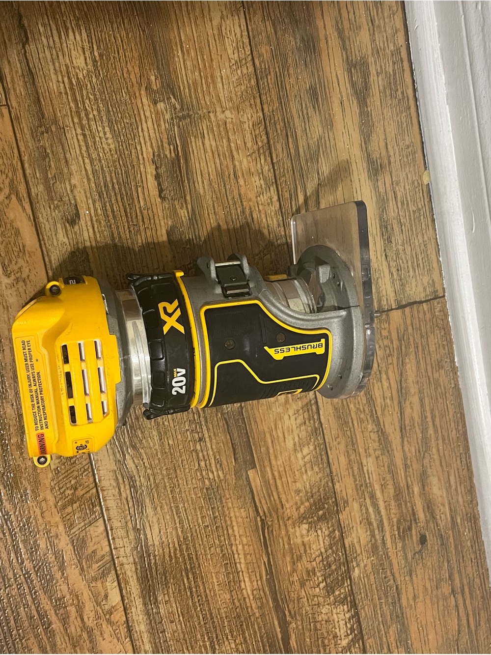DeWalt 20V XR Brushless Compact Router - Yellow/Black